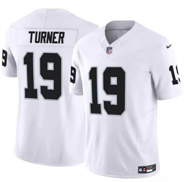 Men & Women & Youth Las Vegas Raiders #19 DJ Turner White F.U.S.E. Vapor Stitched Jersey,We sell and wholesale Men & Women & Youth Las Vegas Raiders #19 DJ Turner White F.U.S.E. Vapor Stitched Jersey on line form chian!